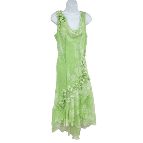 Y2K BALLETIC WILD FLORAL MAXI - S/M